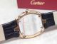 Cartier Baignoire Gold White Face Diamond Bezel Spun silk Band 25mm Watch (6)_th.jpg